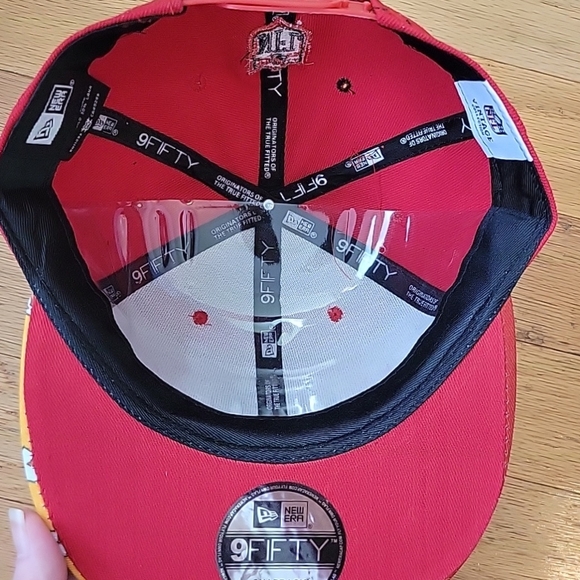 🔥NEW ERA 9FIFTY KC CHIEFS Snapback Hat NFL VINTAGE COLLECTION NEW RELEASE - Picture 11 of 14